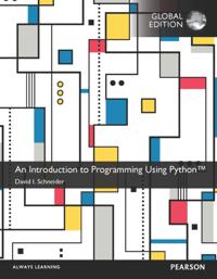 Introduction to Programming Using Python, Global Edition