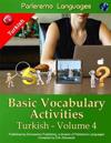 Parleremo Languages Basic Vocabulary Activities Turkish - Volume 4