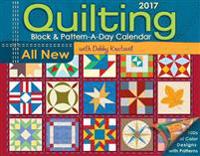Quilting Block & Pattern-A-Day 2017 Calendar