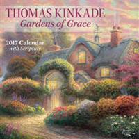 Thomas Kinkade Gardens of Grace 2017 Wall Calendar