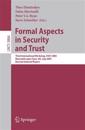 Formal Aspects in Security and Trust
