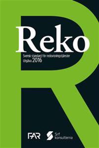 Reko - Svensk standard för redovisningstjänster 2016