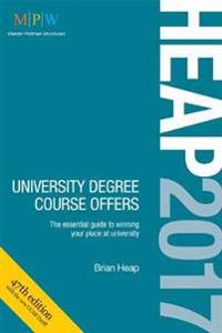 Heap 2017: University Degree Course Offers