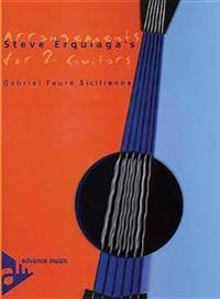 Steve Erquiaga's Arrangements for 2 Guitars -- Sicilienne: Parts
