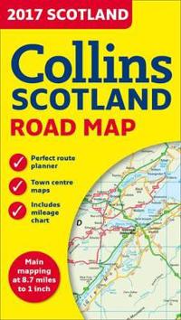 2017 Collins Map of Scotland