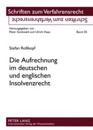 Die Aufrechnung Im Deutschen Und Englischen Insolvenzrecht