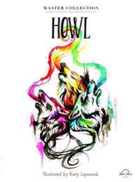 Howl: Stress Relieving Adult Coloring Book, Master Collection