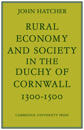 Rural Economy and Society in the Duchy of Cornwall 1300–1500
