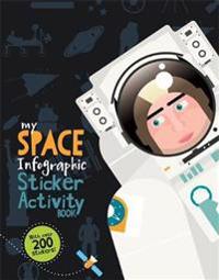 My Space Infographic Sticker Activity Book