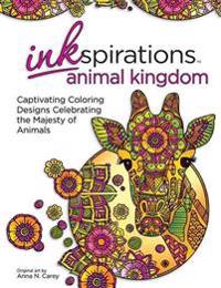 Inkspirations Animal Kingdom Adult Coloring Book