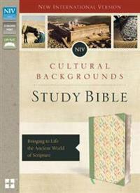 NIV, Cultural Backgrounds Study Bible, Imitation Leather: Bringing to Life the Ancient World of Scripture