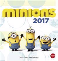 Minions Postkartenkalender 2017