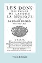 Les Dons des Enfans de Latone. La Musique et la Chase du Cerf. (Facsimile 1734)