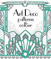 Art deco patterns to colour