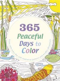 365 Peaceful Days to Color