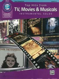 Top Hits from TV, Movies & Musicals Instrumental Solos: Alto Sax, Book & CD