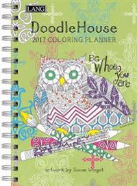 Cal 2017 Doodle House 2017 Engagement Planner - Spiral (Coloring)