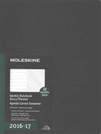 Moleskine Weekly 2016-17 Notebook Diary / Planner Extra Large