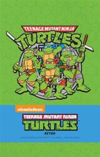 Teenage Mutant Ninja Turtles Retro Ruled Journal