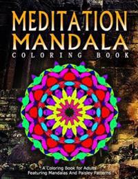 Meditation Mandala Coloring Book - Vol.19: Women Coloring Books for Adults