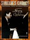 Sing the Songs of Harry Warren: Singer's Choice - Professional Tracks for Serious Singers