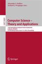 Computer Science – Theory and Applications