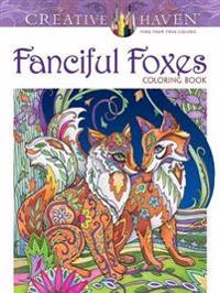 Fanciful Foxes Coloring Book