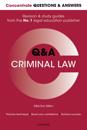 Concentrate Questions and Answers Criminal Law