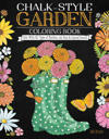 Chalk-Style Garden Coloring Book