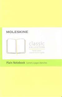 Moleskine Classic Notebook, Pocket, Plain, Citron Yellow