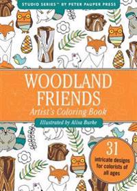 Color Bk Small Woodland Friends