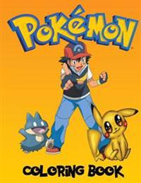 Pokemon Coloring Book: A Great Coloring Book on the Pokemon Characters. Great Starter Book for Young Children Aged 3+. an A4 80 Page Book for