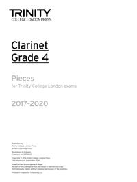 Clarinet exam pieces grade 4 2017 2020 (part only)