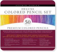 Studio Series 50-Unit Deluxe Colored Pencil Set