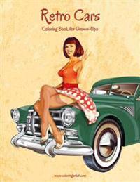 Retro Cars Coloring Book for Grown-Ups 1