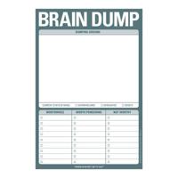 Brain Dump Pad