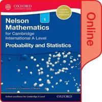 Nelson Probability and Statistics 1 for Cambridge International a Level Online Student Book