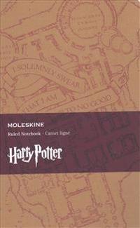 Moleskine Harry Potter Limited Edition Notebook, Large, Ruled, Blue