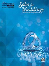 The Professional Pianist -- Solos for Weddings: 50 Advanced Arrangements