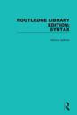 Routledge Library Editions: Syntax