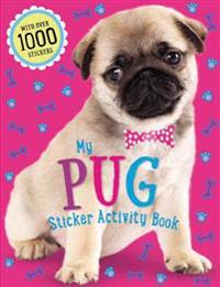 Pug Sticker Activity Book