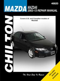 Mazda 6 Service and Repair Manual 2003-13