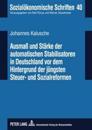 Ausmaß Und Staerke Der Automatischen Stabilisatoren in Deutschland VOR Dem Hintergrund Der Juengsten Steuer- Und Sozialreformen