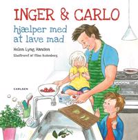 Inger og Carlo hjælper med at lave mad