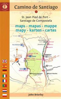 Camino De Santiago Maps - Mapas - Mappe - Mapy - Karten - Cartes