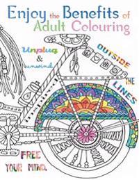 Enjoy the Benefits of Adult Colouring: This A4 50 Page Adult Colouring Book Has a Fantastic Collection of Mandalas, Animals, Birds, Flowers and Object