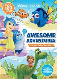 Disney Pixar Awesome Adventures: Draw, Color, Create