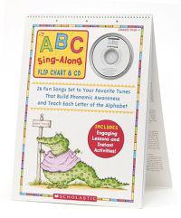 ABC Sing-Along Flip Chart: 26 Fun Songs Set to Your Favorite Tunes That Build Phonemic Awareness and Teach Each Letter of the Alphabet [With CD (Audio