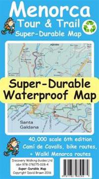 Menorca Tour & Trail Super-Durable Map