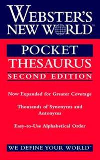 Webster's New World Pocket Thesaurus, Second Edition
